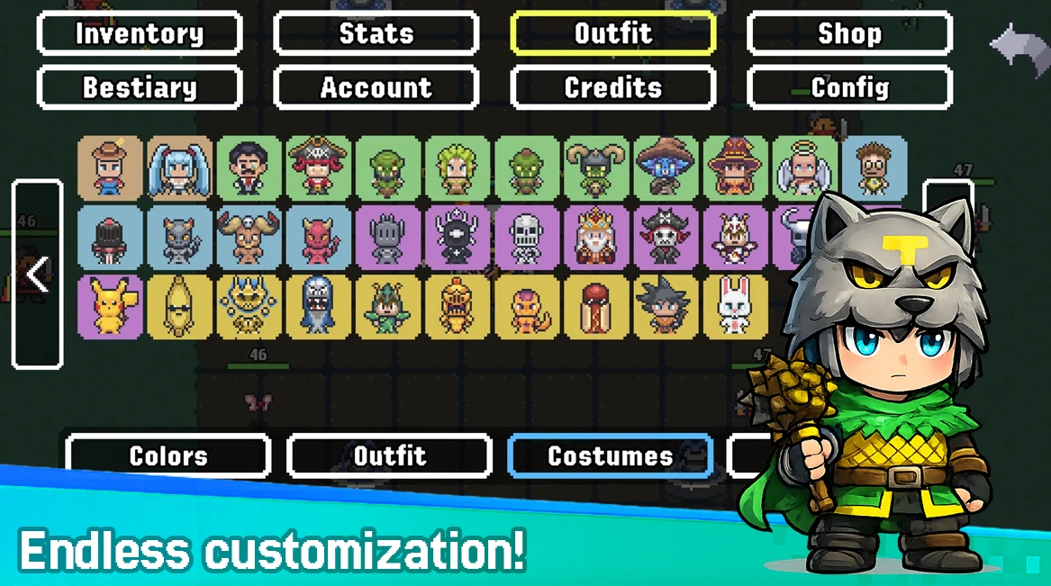 World of Solaria - MMORPG 2D screenshot