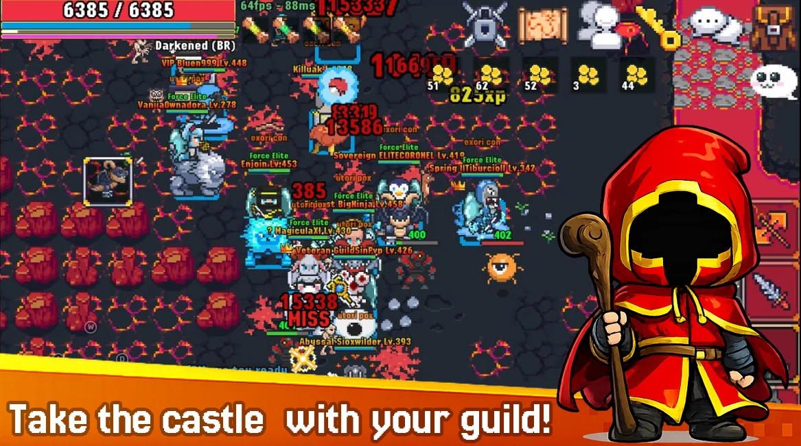 World of Solaria - MMORPG 2D screenshot